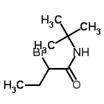 CAS 登录号：95904-25-9， 2-溴-N-(2-甲基-2-丙基)丁酰胺