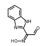 CAS 登录号：95904-65-7， (2E)-1H-苯并咪唑-2-基(羟基亚胺)乙醛