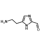 CAS 登录号：959055-98-2， 5-(2-氨基乙基)-1H-咪唑-2-甲醛