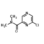 CAS#: 959240-74-5， 6-Chloro-N,N-dimethyl-2-pyrazinecarboxamide