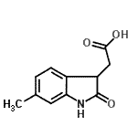 CAS#: 959241-55-5， (6-Methyl-2-oxo-2,3-dihydro-1H-indol-3-yl)acetic acid