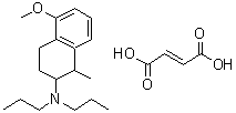 CAS#: 95999-12-5， 5-Methoxy-1-methyl-N,N-dipropyl-1,2,3,4-tetrahydro-2-naphthalenamine (2E)-2-butenedioate (1:1)