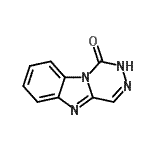 CAS 登录号：96101-21-2， [1,2,4]三嗪并[4,5-a]苯并咪唑-1(2H)-酮