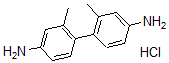 CAS 登录号：96196-27-9， 4-(4-氨基-2-甲基苯基)-3-甲基苯胺盐酸盐
