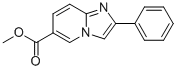 结构式 CAS# 962-24-3, 2-苯基咪唑并[1,2-a]吡啶-6-羧酸甲酯
