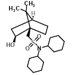 CAS 登录号：96303-88-7， N,N-二环己基-1-[(1R,2S,4S)-2-羟基-7,7-二甲基双环[2.2.1]庚-1-基]甲烷磺酰胺