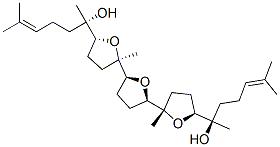 CAS 登录号：96304-92-6， (2S,2'R,2''R,5S,5'S,5''R)-十二氢-5-[(R)-1-羟基-1,5-二甲基-4-己烯基]-5''-[(S)-1-羟基-1,5-二甲基-4-己烯基]-2,2''-二甲基[2,2':5',2''-三联呋喃]
