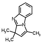 CAS 登录号：96329-18-9， 1,3,3-三甲基-3H-吡咯并[1,2-a]苯并咪唑