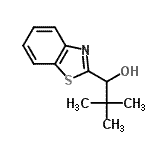 CAS 登录号：96409-47-1， 1-(1,3-苯并噻唑-2-基)-2,2-二甲基-丙-1-醇