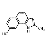 CAS#: 96418-09-6， 2-Methyl-1H-naphtho[1,2-d]imidazol-8-ol