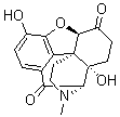CAS 登录号：96445-15-7， (5alpha)-4,5-环氧-3,14-二羟基-17-甲基-吗喃-6,10-二酮