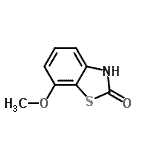 CAS 登录号：96489-52-0， 7-甲氧基-1,3-苯并噻唑-2(3H)-酮
