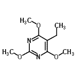 CAS 登录号：96494-17-6， 5-乙基-2,4,6-三甲氧基嘧啶