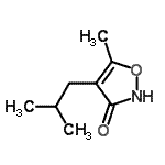 CAS 登录号：96520-40-0， 4-异丁基-5-甲基-1,2-恶唑-3(2H)-酮