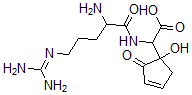 CAS#: 96695-56-6， N-L-Arginyl-2-(1-hydroxy-2-oxo-3-cyclopenten-1-yl)glycine
