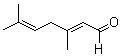 CAS 登录号：96839-90-6， (2E)-3,6-二甲基-2,5-庚二烯醛