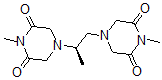 CAS 登录号：96886-77-0， 1-甲基-4-[(2R)-1-(4-甲基-3,5-二氧代哌嗪-1-基)丙烷-2-基]哌嗪-2,6-二酮