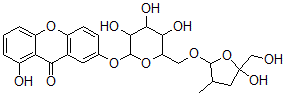 CAS 登录号：96935-31-8， 茎皮合乌棒子甙 A