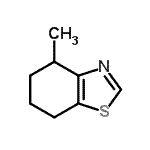 CAS#: 96963-09-6， 4-Methyl-4,5,6,7-tetrahydro-1,3-benzothiazole