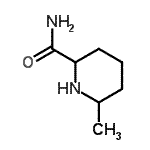 CAS 登录号：97039-47-9， 6-甲基-2-哌啶甲酰胺