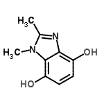 CAS 登录号：97042-59-6， 1,2-二甲基-1H-苯并咪唑-4,7-二醇
