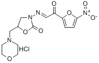 CAS#: 97158-93-5， 5-(Morpholinomethyl)-3-(((5-Nitro-2-Furoyl)Methylene) Amino)-2-Oxazolidinone Hydrochloride