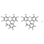 CAS#: 97235-50-2， Zirconium(2+) Bis[2-(2,4,5,7-Tetrabromo-3,6-Dihydroxyxanthen-9-Yl)-3,4,5,6-Tetrachlorobenzoate]
