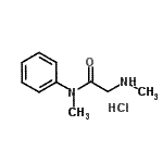 CAS 登录号：97454-51-8， N-甲基-2-甲基氨基-N-苯基-乙酰胺盐酸盐