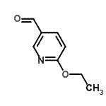 structure of CAS# 97455-61-3, 6-Ethoxynicotinaldehyde;6-ethoxynicotinaldehyde;MFCD11553587