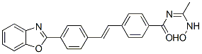 CAS 登录号：97467-68-0， 4-[2-[4-(苯并恶唑-2-基)苯基]乙烯]-N-[1-(羟基氨基)乙亚基]苯甲酰胺