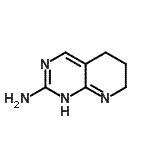 CAS 登录号：97482-20-7， 1,5,6,7-四氢吡啶并[2,3-d]嘧啶-2-胺