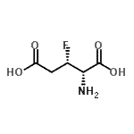 CAS 登录号：97550-65-7， (3S)-3-氟-D-谷氨酸