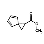 CAS 登录号：97580-83-1， 甲基螺[2.4]庚-4,6-二烯-1-羧酸酯