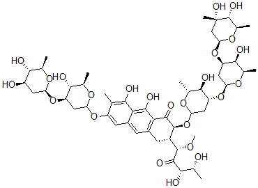 CAS 登录号：97666-60-9， 米拉霉素 A
