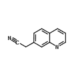 CAS 登录号：97850-36-7， 7-喹啉基乙腈