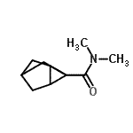 CAS 登录号：97850-71-0， N,N-二甲基三环[2.2.1.0<sup>2,6</sup>]庚烷-1-甲酰胺