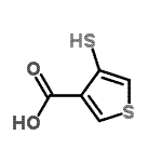 CAS 登录号：98077-07-7， 4-硫基-3-噻吩羧酸
