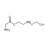 CAS 登录号：98092-38-7， 2-[(2-羟基乙基)氨基]乙基甘氨酸酯