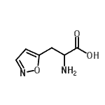 CAS 登录号：98135-03-6， 3-(1,2-恶唑-5-基)丙氨酸