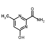 CAS 登录号：98140-99-9， 4-羟基-6-甲基-2-嘧啶甲酰胺