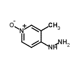 CAS 登录号：98197-11-6， 4-肼基-3-甲基吡啶1-氧化物
