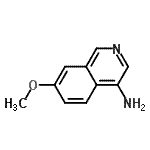 CAS 登录号：98263-36-6， 7-甲氧基-4-异喹啉胺