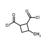 CAS 登录号：98276-43-8， 3-甲基-1,2-环丁烷二羰基二氯化物