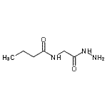 CAS 登录号：98278-67-2， N-(2-肼基-2-氧代乙基)丁酰胺