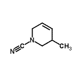 CAS#: 98334-29-3， 3-Methyl-3,6-dihydro-1(2H)-pyridinecarbonitrile