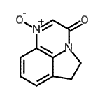 CAS 登录号：98379-98-7， 5,6-二氢-3H-吡咯并[1,2,3-De]喹喔啉-3-酮1-氧化物