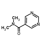 CAS 登录号：98405-54-0， N,N-二甲基-5-嘧啶甲酰胺