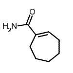CAS 登录号：98425-73-1， 1-环庚烯-1-甲酰胺