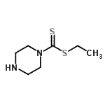CAS 登录号：98428-89-8， 乙基1-哌嗪二硫代甲酸酯