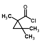 CAS 登录号：98431-01-7， 1,2,2-三甲基环丙烷羰基氯化物